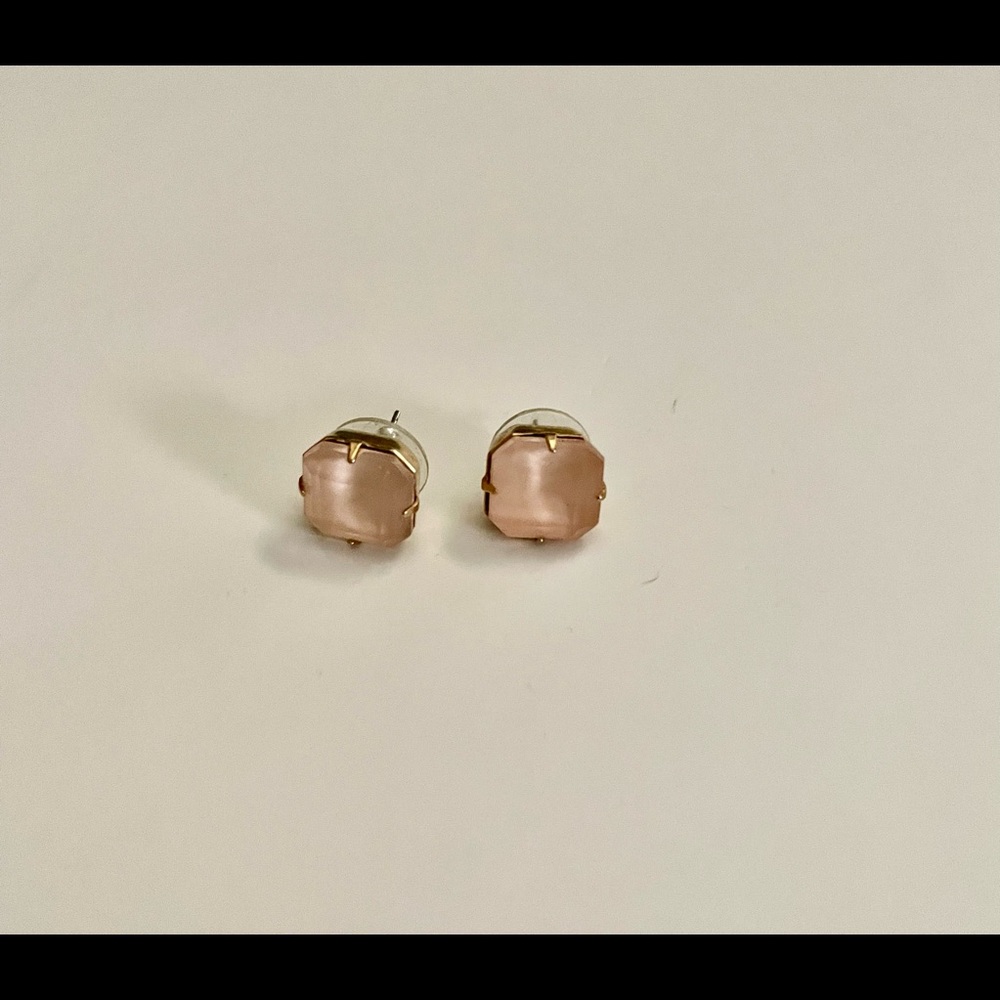 Pink Stud Earrings